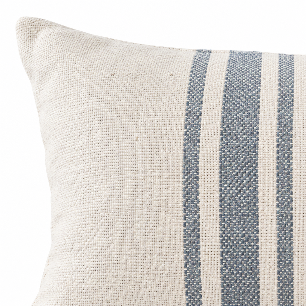 Soft Stripe Pillow fabric close up