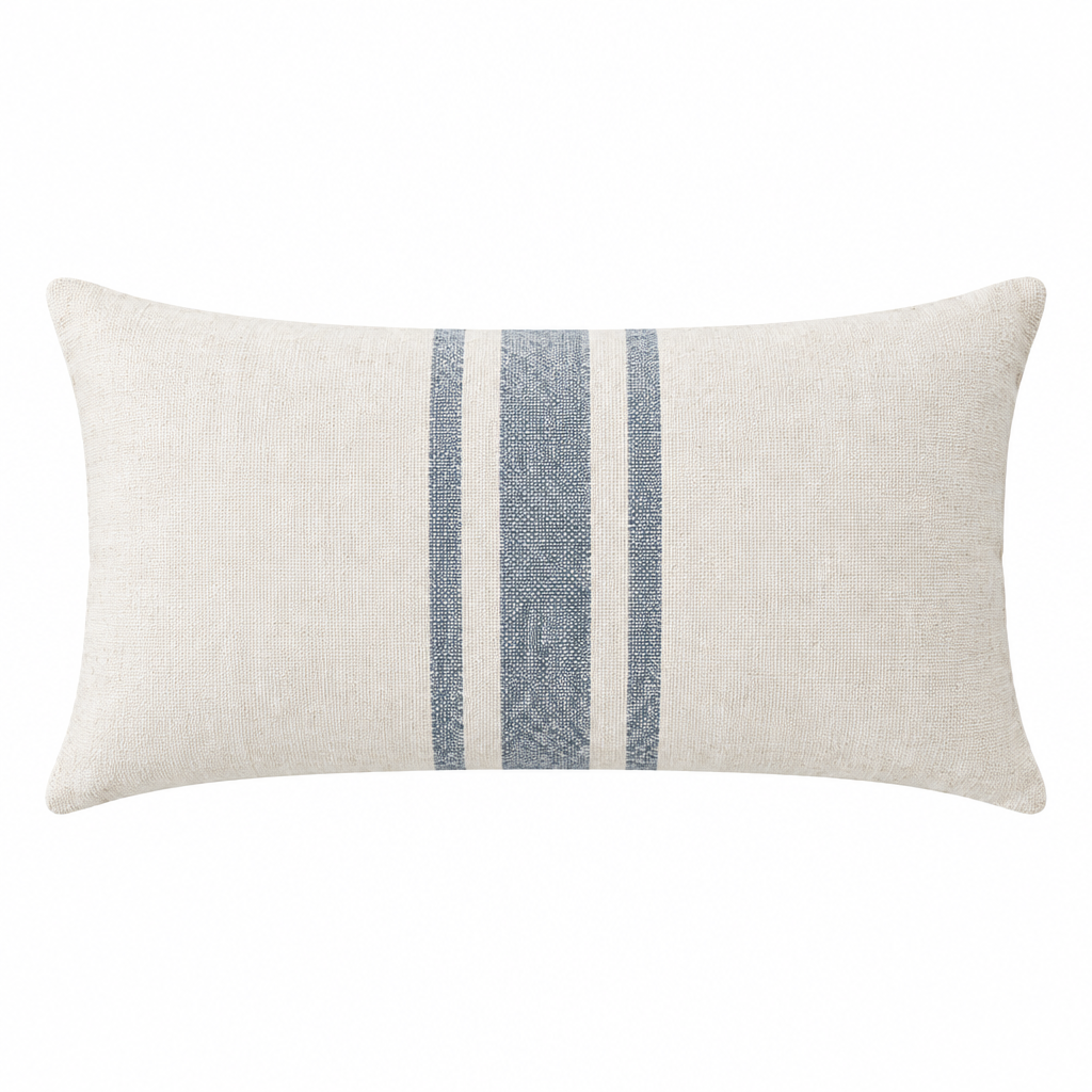 Soft Stripe Pillow flat lay
