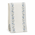 Floral Embroidered Bed Runner folded upright